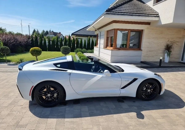 Chevrolet Corvette cena 219000 przebieg: 19640, rok produkcji 2017 z Przasnysz małe 191